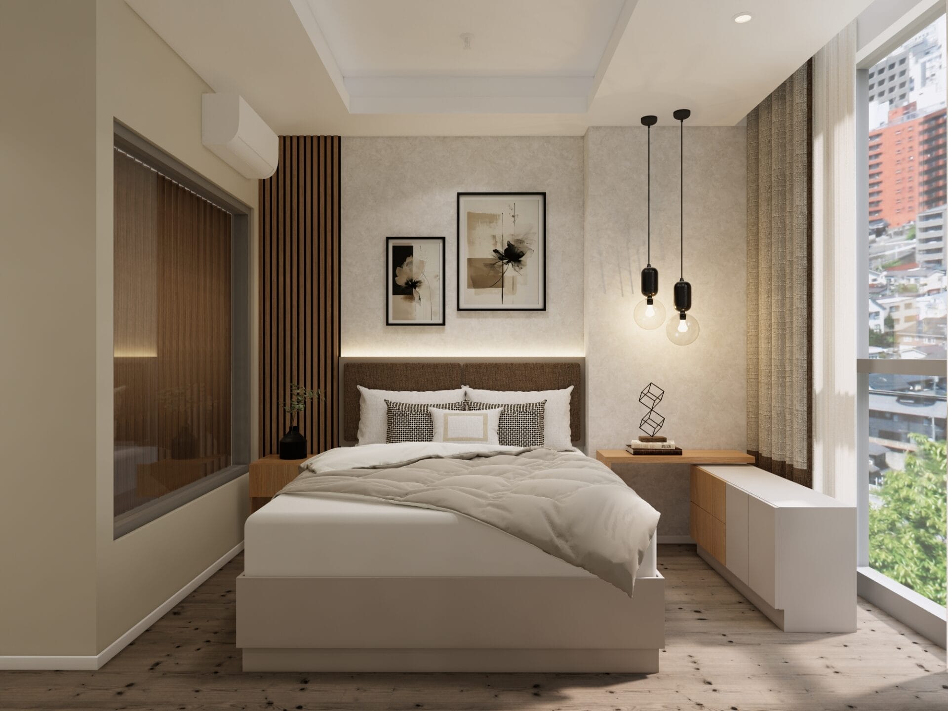 SQ Residence - 2BR - Desain 1 - MBR FRONT